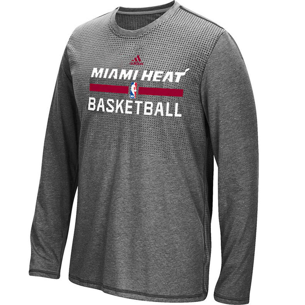 adidas Miami HEAT Aeroknit Long Sleeve T-Shirt Grey