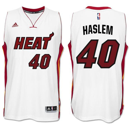 Udonis Haslem Miami HEAT adidas Home Youth Swingman Jersey White