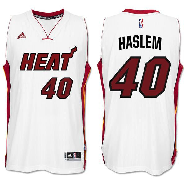 Udonis Haslem Miami HEAT adidas Home Youth Swingman Jersey White