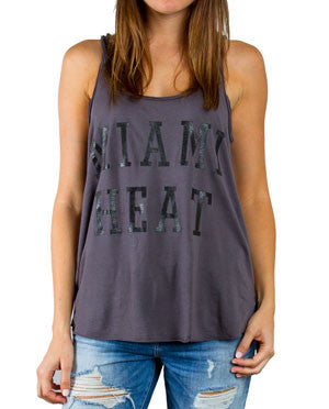 Junk Food Miami HEAT Ladies All Star Tank