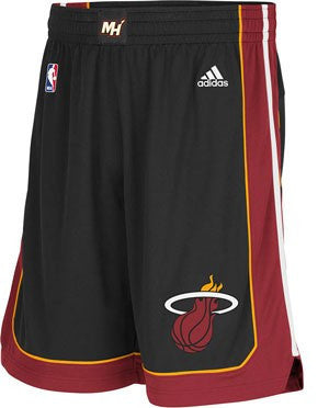 adidas Miami HEAT Revolution 30 Authentic Shorts Black