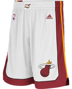 adidas Revolution 30 Miami HEAT White Authentic Shorts