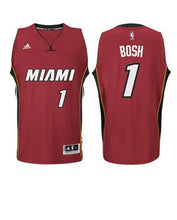 Chris Bosh Miami HEAT adidas Road Youth Swingman Jersey Red