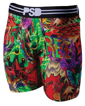 Birdman Men's Boxer Brief with Freebird Design