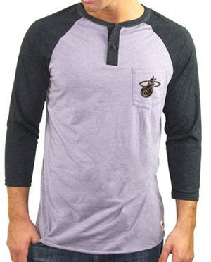 Sportiqe Miami HEAT Clark Black Tie T-Shirt