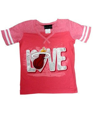 5th and Ocean Miami HEAT Girls Love T-Shirt