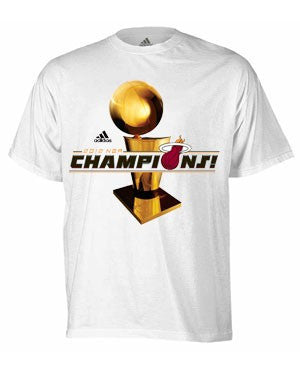 adidas 2012 NBA Champions Miami HEAT Youth Trophy T-Shirt