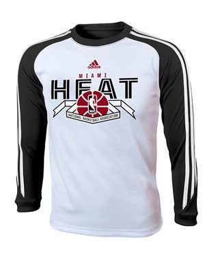 adidas Miami Heat Youth Prestige Performance T-Shirt
