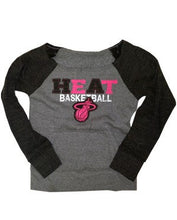 5th and Ocean Miami HEAT Ladies Neon Raglan