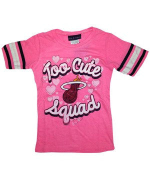 5th and Ocean Miami HEAT Girls Too Cute Squad T-Shirt
