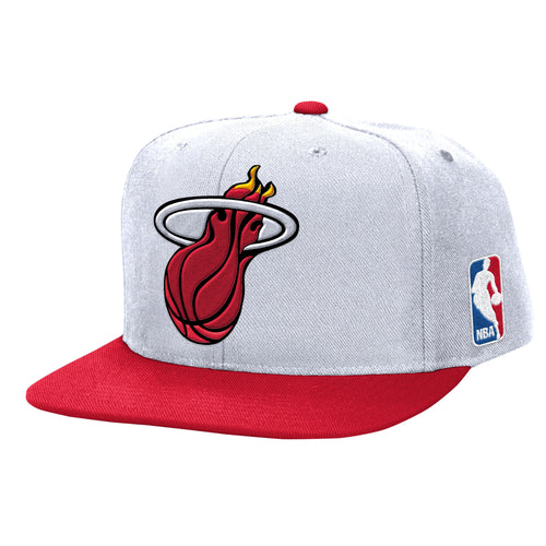 Mitchell and Ness miami heat XL two TONE SNAP back