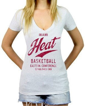 Sportiqe Miami HEAT Ladies Rucker T-Shirt