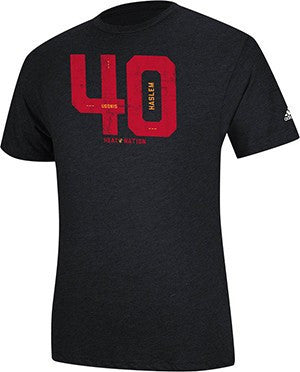 Udonis Haslem Miami HEAT adidas HEAT Nation Name and Number T-Shirt