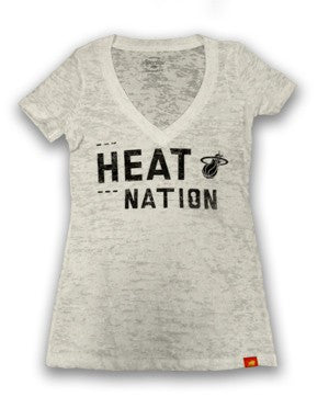 Sportiqe Miami HEAT Ladies HEAT Nation T-Shirt