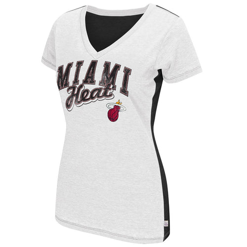 G-III Miami HEAT Star Layer V-neck