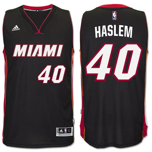 Udonis Haslem Miami HEAT adidas Road Swingman Jersey Black