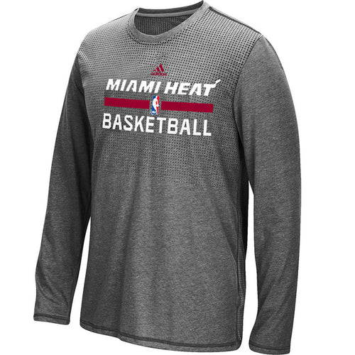 adidas Miami HEAT Aeroknit Long Sleeve T-Shirt Grey