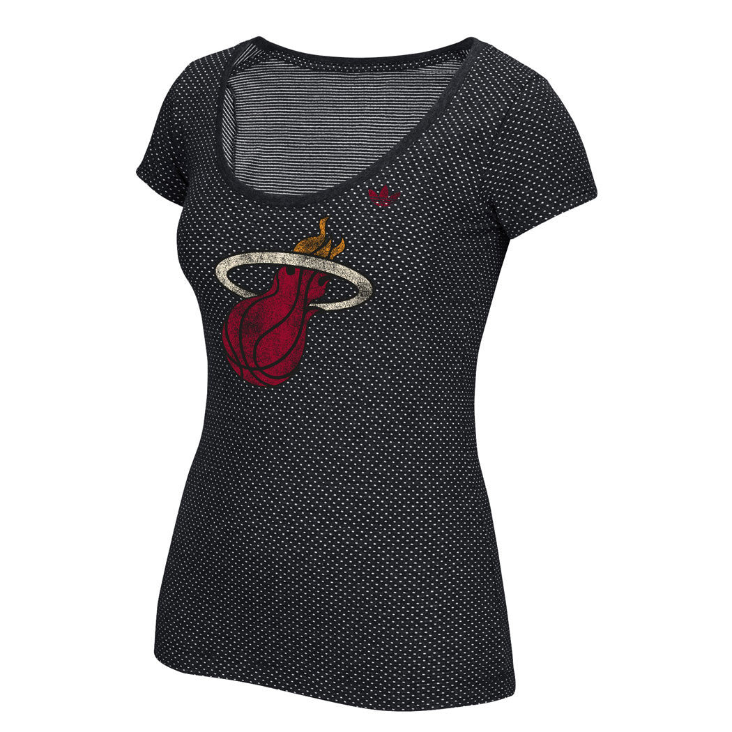 adidas Miami HEAT Ladies Dash T-Shirt