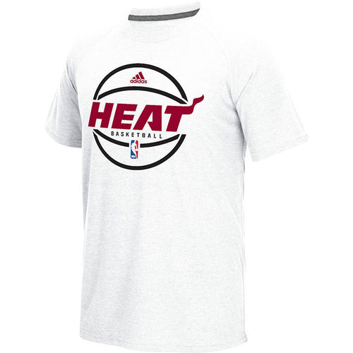adidas Miami HEAT Pregame Short Sleeve Ultimate T-Shirt