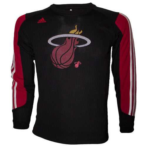 adidas Miami HEAT Youth Long Sleeve Prestige T-Shirt