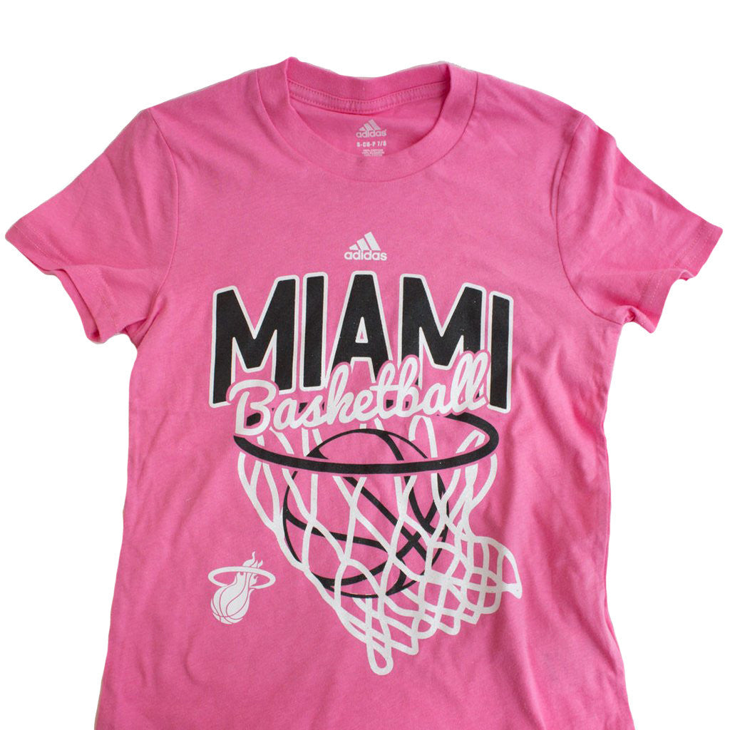 adidas Miami HEAT Girls All Net T-Shirt