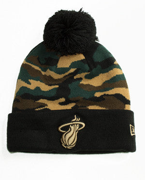 New Era Miami HEAT Camo Knit