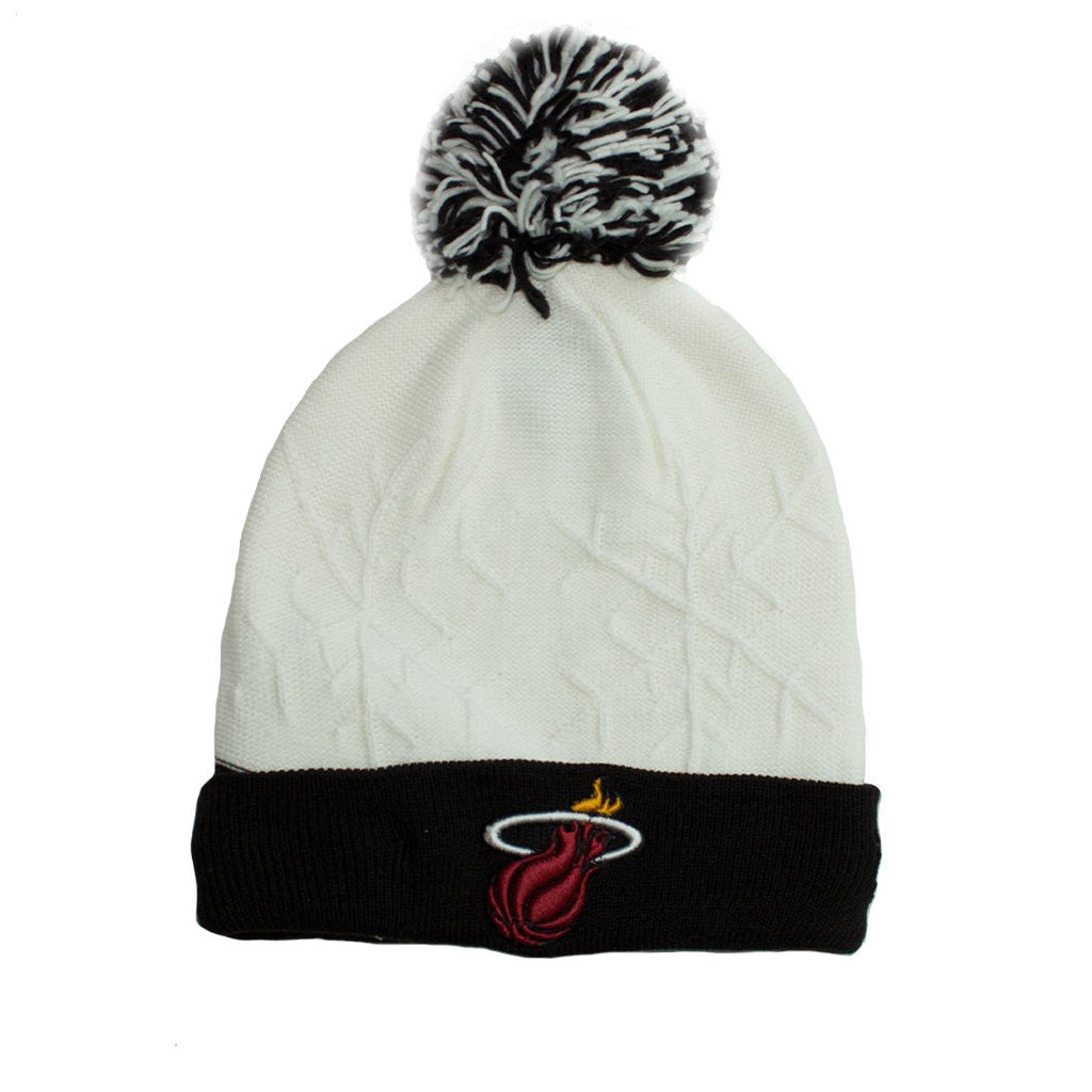 New Era Miami HEAT Ladies Snow Crown Knit