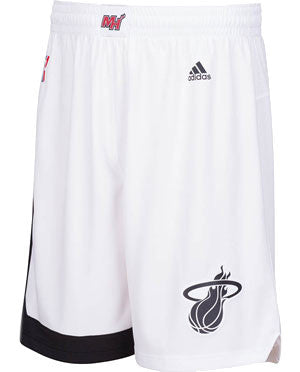 adidas Miami HEAT Youth Legacy Swingman Shorts
