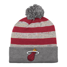 Mitchell & Ness Miami HEAT Speckled Strip Pom Cuff