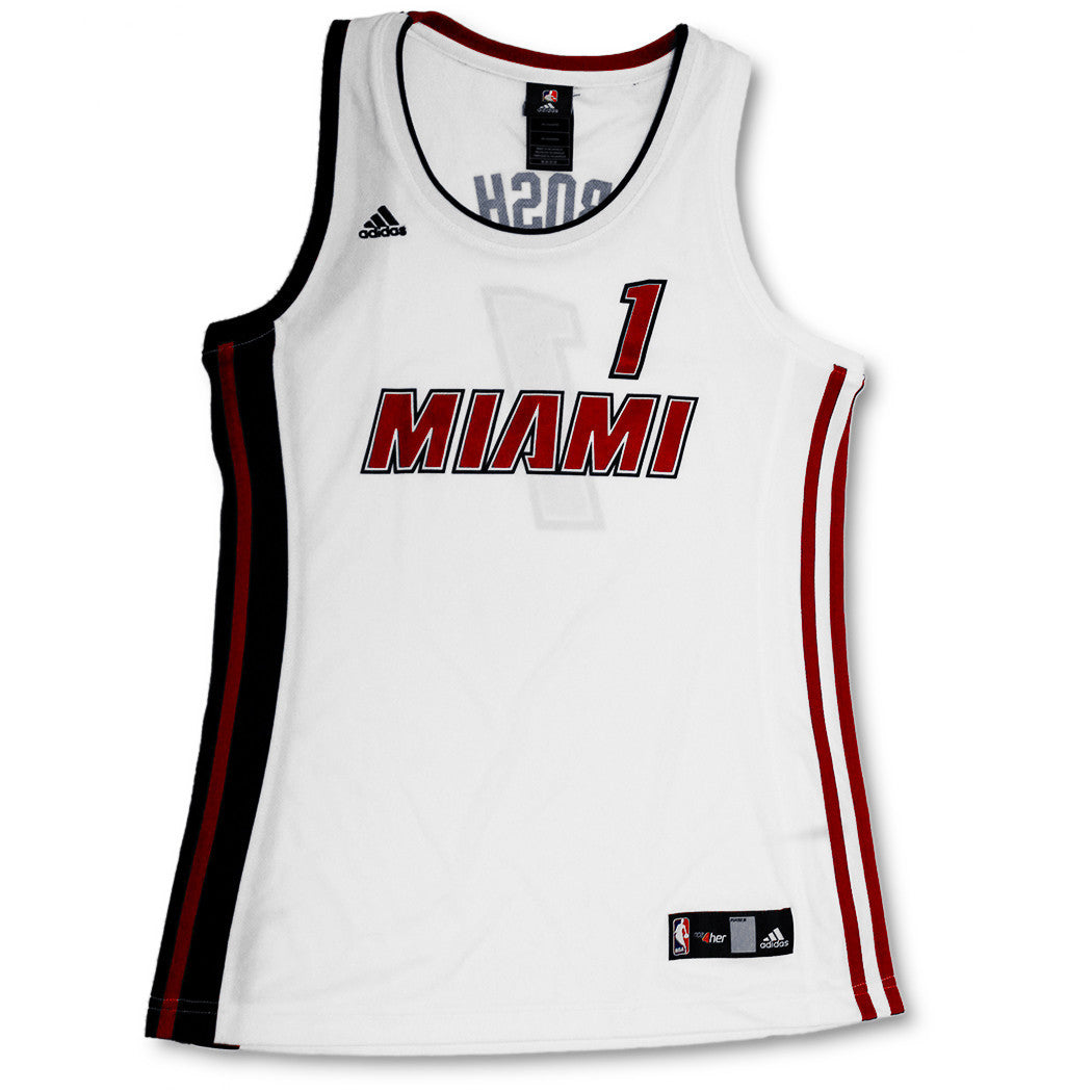 Chris Bosh Miami HEAT adidas Legacy Ladies Swingman Jersey