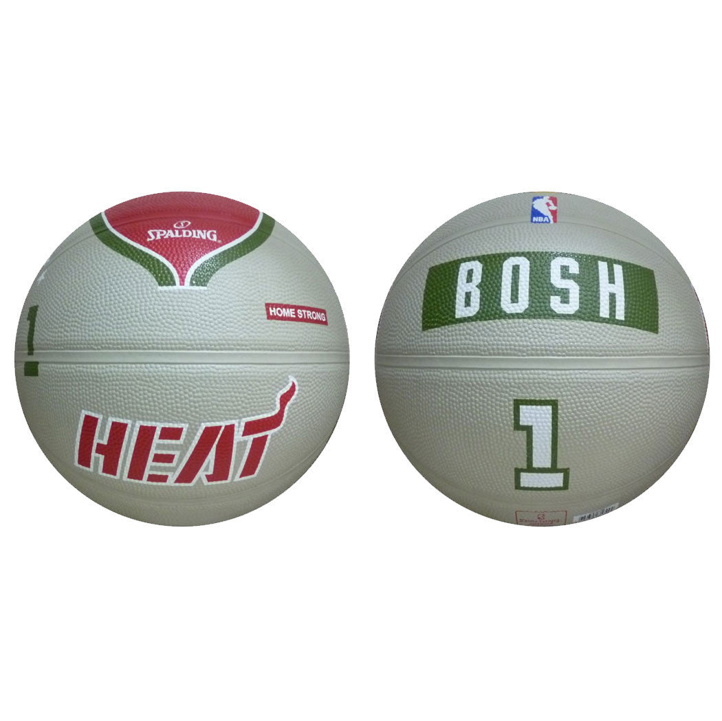 Spalding Miami HEAT Chris Bosh Home Strong Basketball