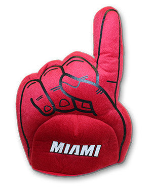 Forever Collectibles Miami HEAT #1 Finger Plush Hat