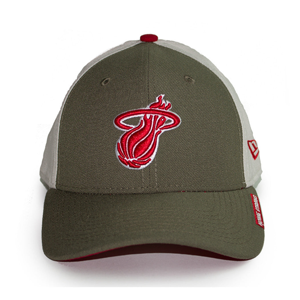 New Era Miami HEAT Home Strong Stretch Cap