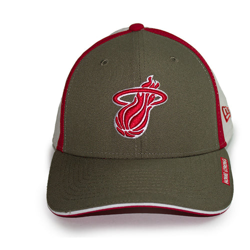 New Era Miami HEAT Home Strong Slice Stretch Cap