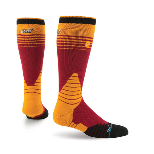 Stance Miami HEAT On Court Logo Crew Sock