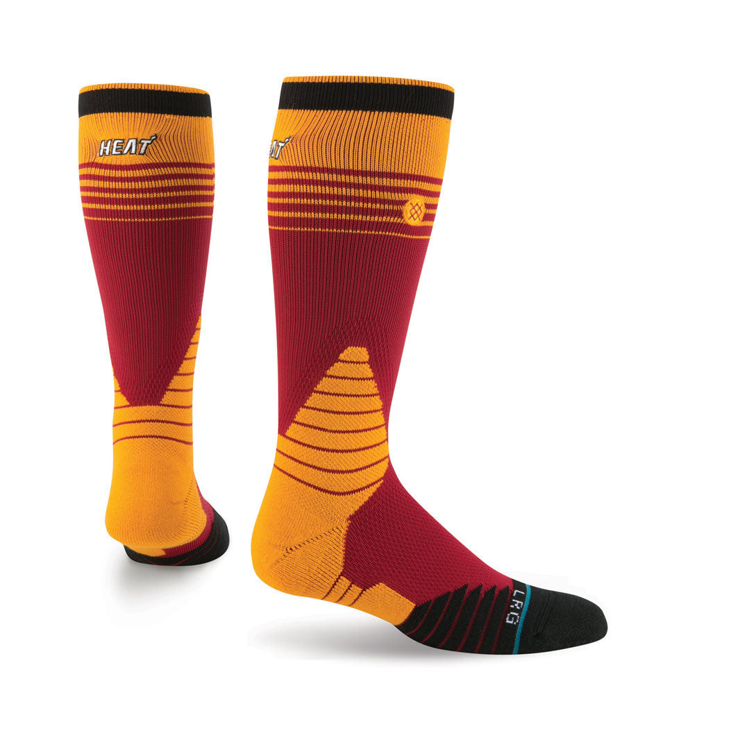 Stance Miami HEAT On Court Logo Crew Sock