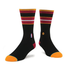 Stance Miami HEAT Arena Core Crew Sock Black