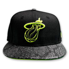 New Era Miami HEAT Black Snake Fitted Hat