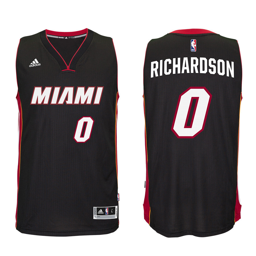 Josh Richardson Miami HEAT adidas Road Swingman Jersey Black