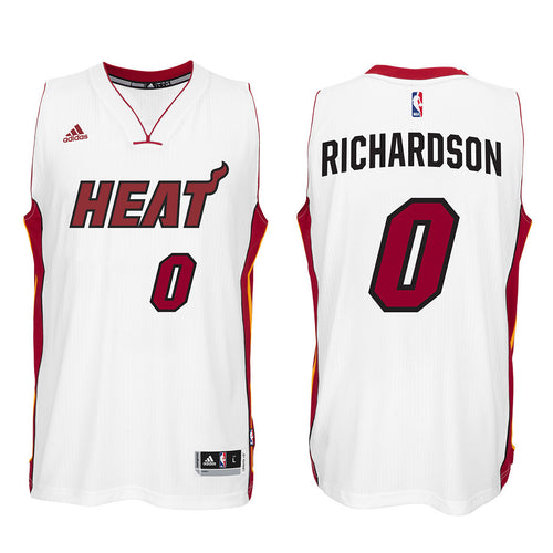 Josh Richardson Miami HEAT adidas Home Swingman Jersey White