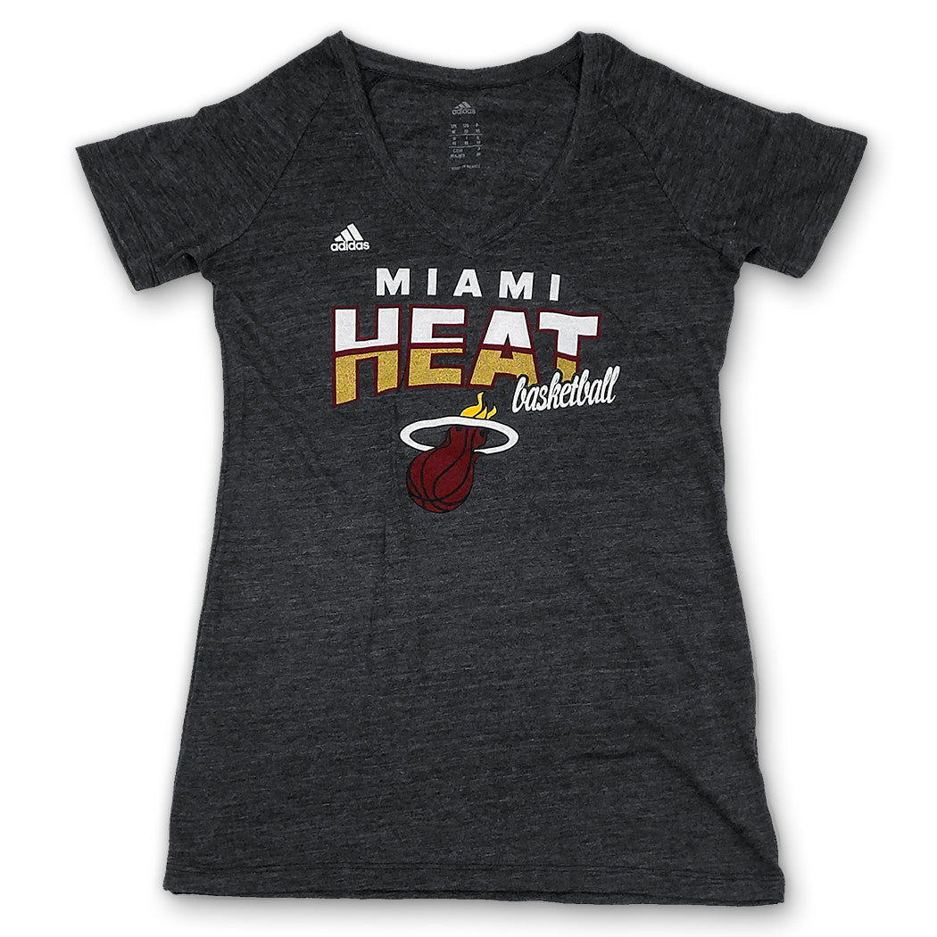 adidas Miami HEAT Lades Horizon Lines V Neck