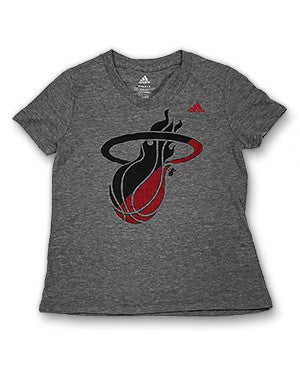 adidas Miami HEAT Girls Energized Logo T-Shirt