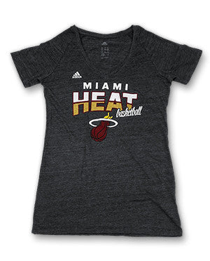 adidas Miami HEAT Girls Horizon Lines T-Shirt