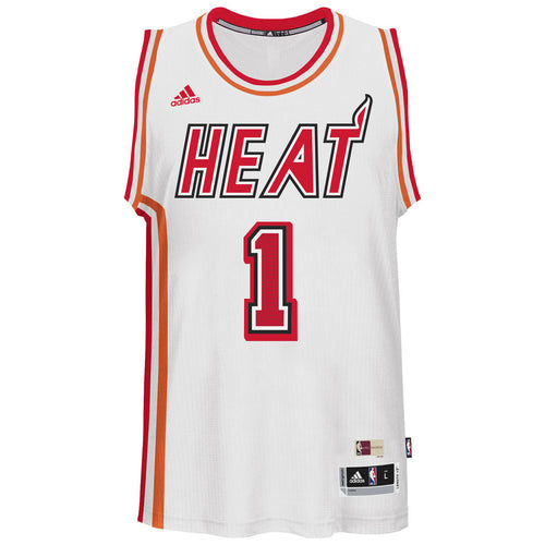 Chris Bosh Miami HEAT adidas Hardwood Classic Youth Swingman Jersey