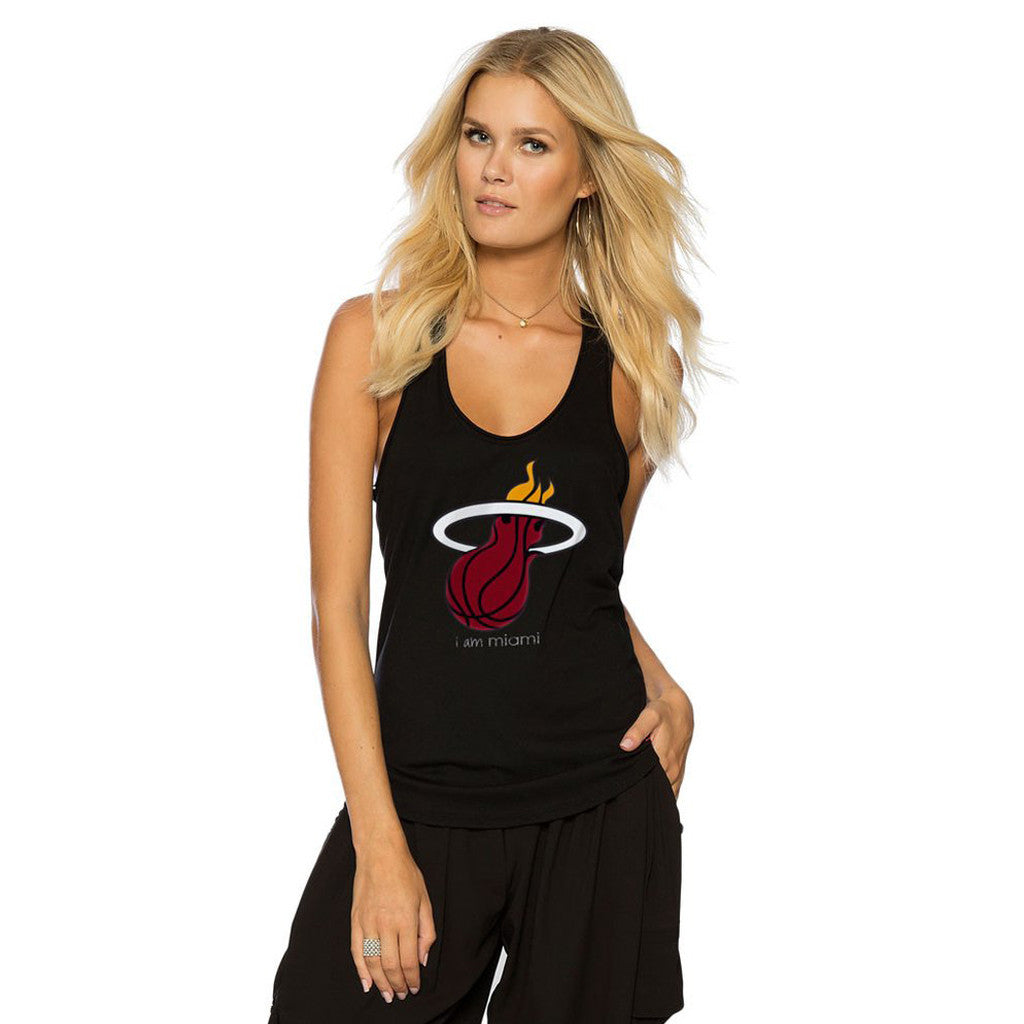 Peace Love World Miami HEAT Sporty Logo Tank