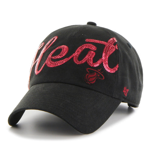 '47 Miami HEAT Ladies Sparkle Script