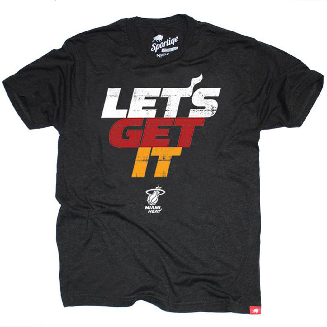 Sportiqe Miami HEAT Let's Get it T-Shirt
