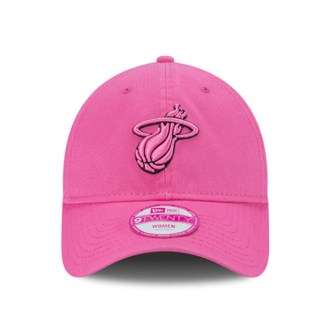 New Era Miami HEAT Ladies Preferred Pick Cap Pink