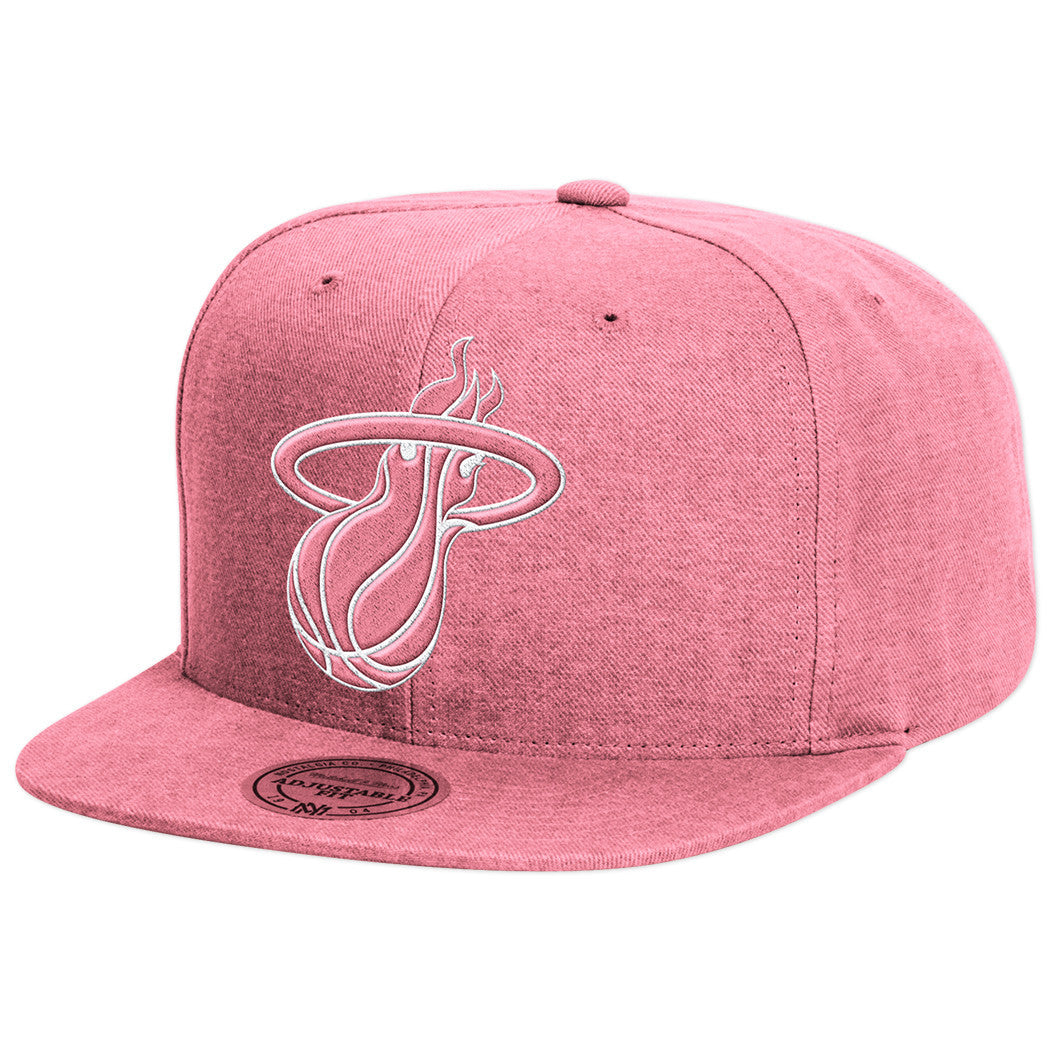 Mitchell and Ness Miami Heat Slub Snapback