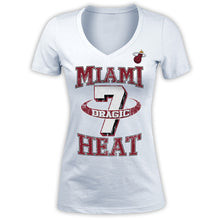 Goran Dragic Miami HEAT 5th and Ocean Ladies Rim T-Shirt White